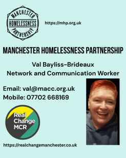 Manchester Homelessness Partnership Welsh loves coffee Network and Communications Worker