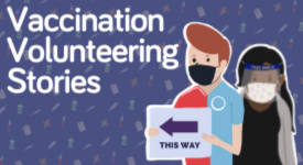 Vaccination volunteering stories