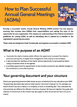 how to plan AGMs