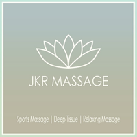 JKR Massage. Sports massage, deep tissue, relaxing massage. logo. 