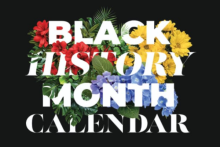 Black History Month Calendar