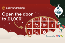 easyfundraising open the door to £1,000