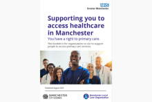 Supporting you to access healthcare in Manchester