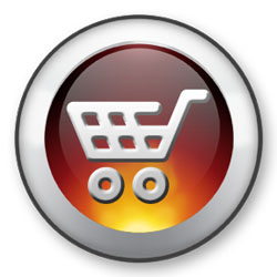 Shopping trolley icon