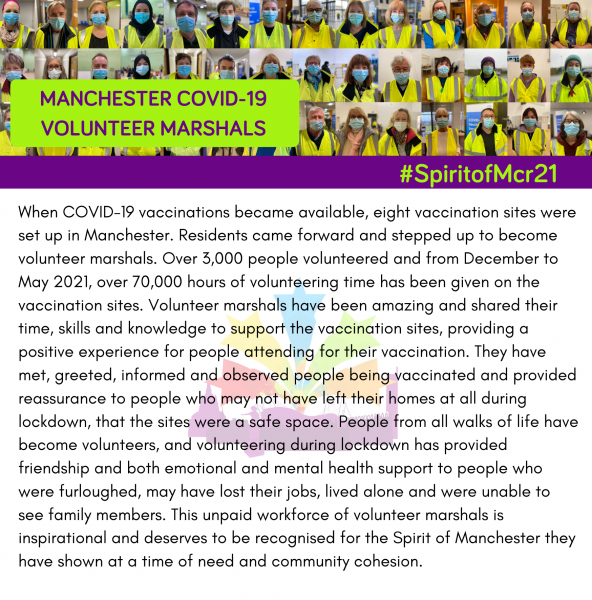 Volunteer marshals