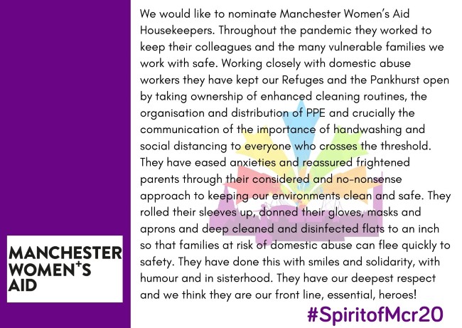 Manchester's Women's Aid
