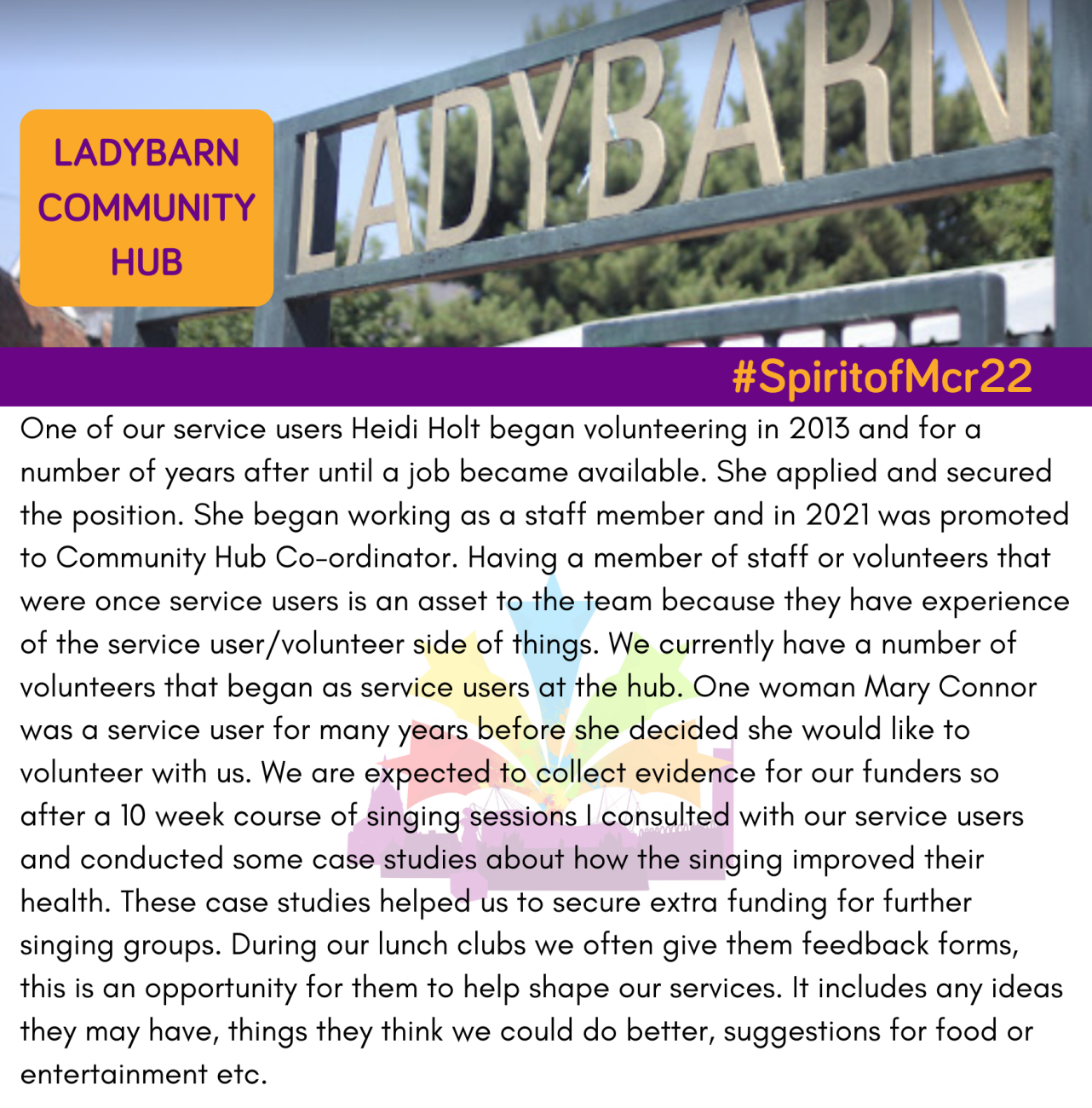 Ladybarn community hub