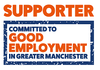 supporter committed to good employment in greater manchester logo